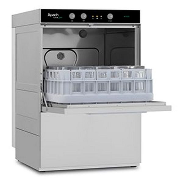 Машина стаканомоечная Apach AF400 Фронтальная