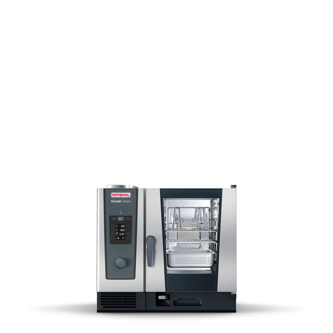 Пароконвектомат газовый Rational ICOMBI CLASSIC 6-1/1 G (левая дверь)