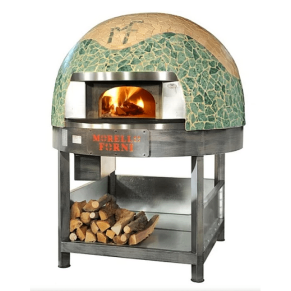 Печь дровяная Morello Forni LP100 VULCANO MOSAICO