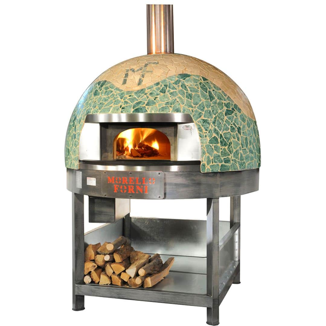 Печь дровяная Morello Forni LP150 CUPOLA BASE