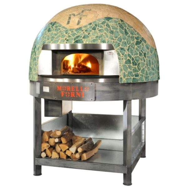 Печь дровяная Morello Forni LP180 VULCANO MOSAICO
