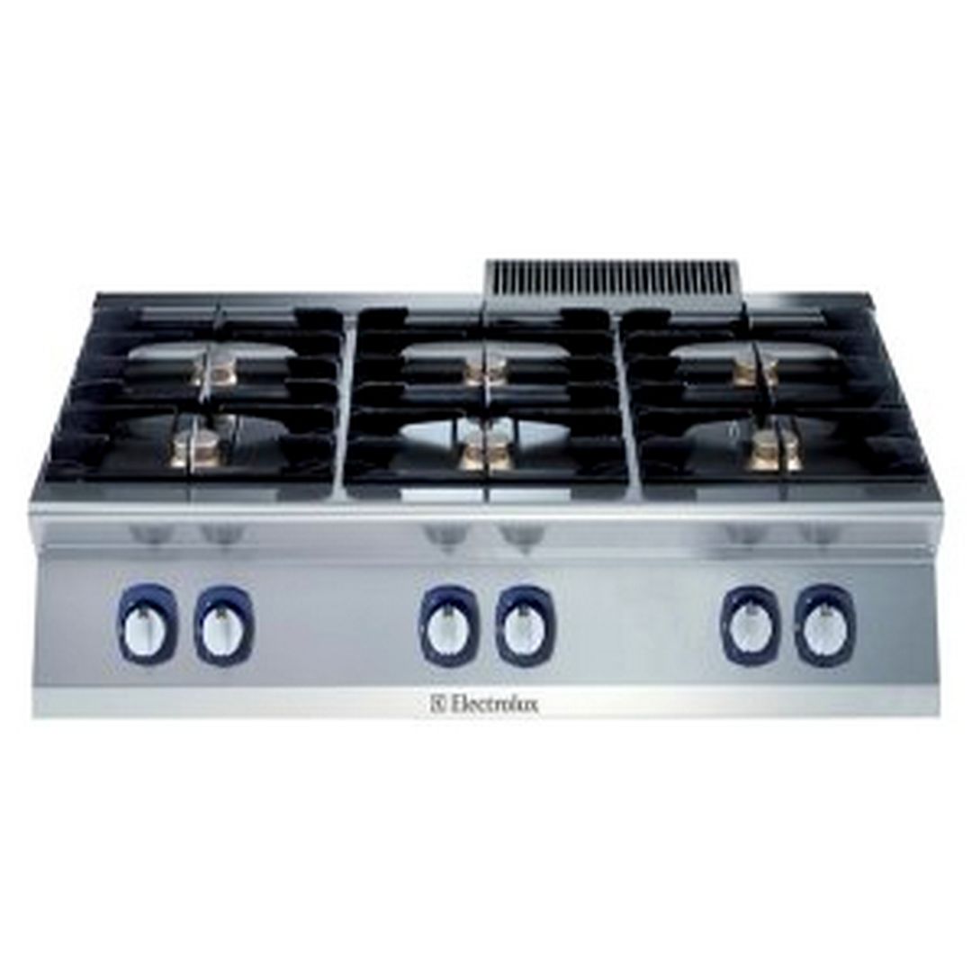 Плита 6-ти конфорочная Electrolux E7GCGL6C00 371004
