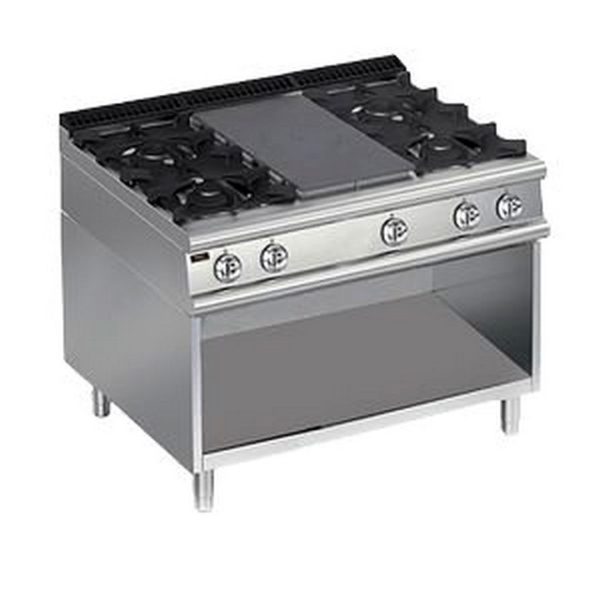 Плита со сплошной поверхностью газовая Apach LRSTG127R4OS