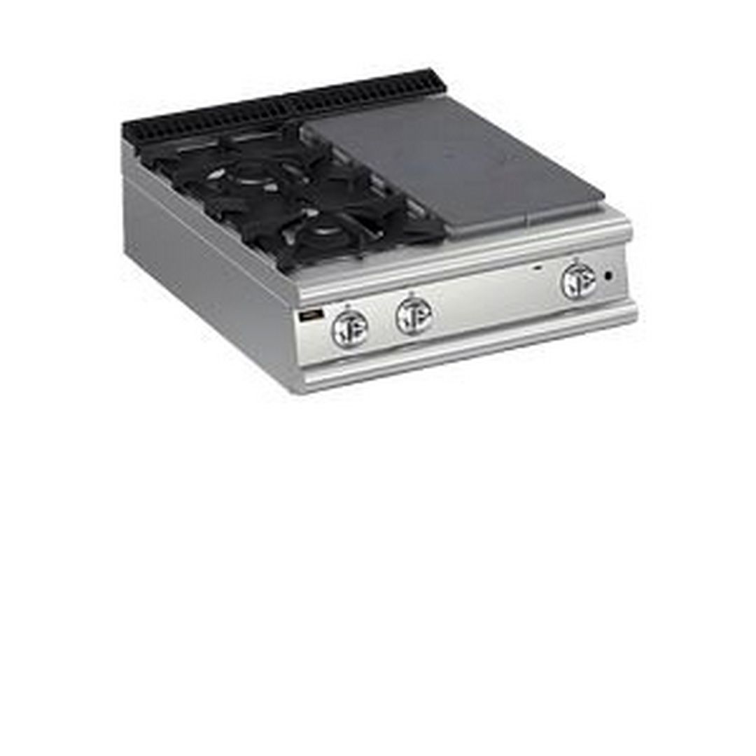 Плита со сплошной поверхностью газовая Apach LRSTG87R2SX