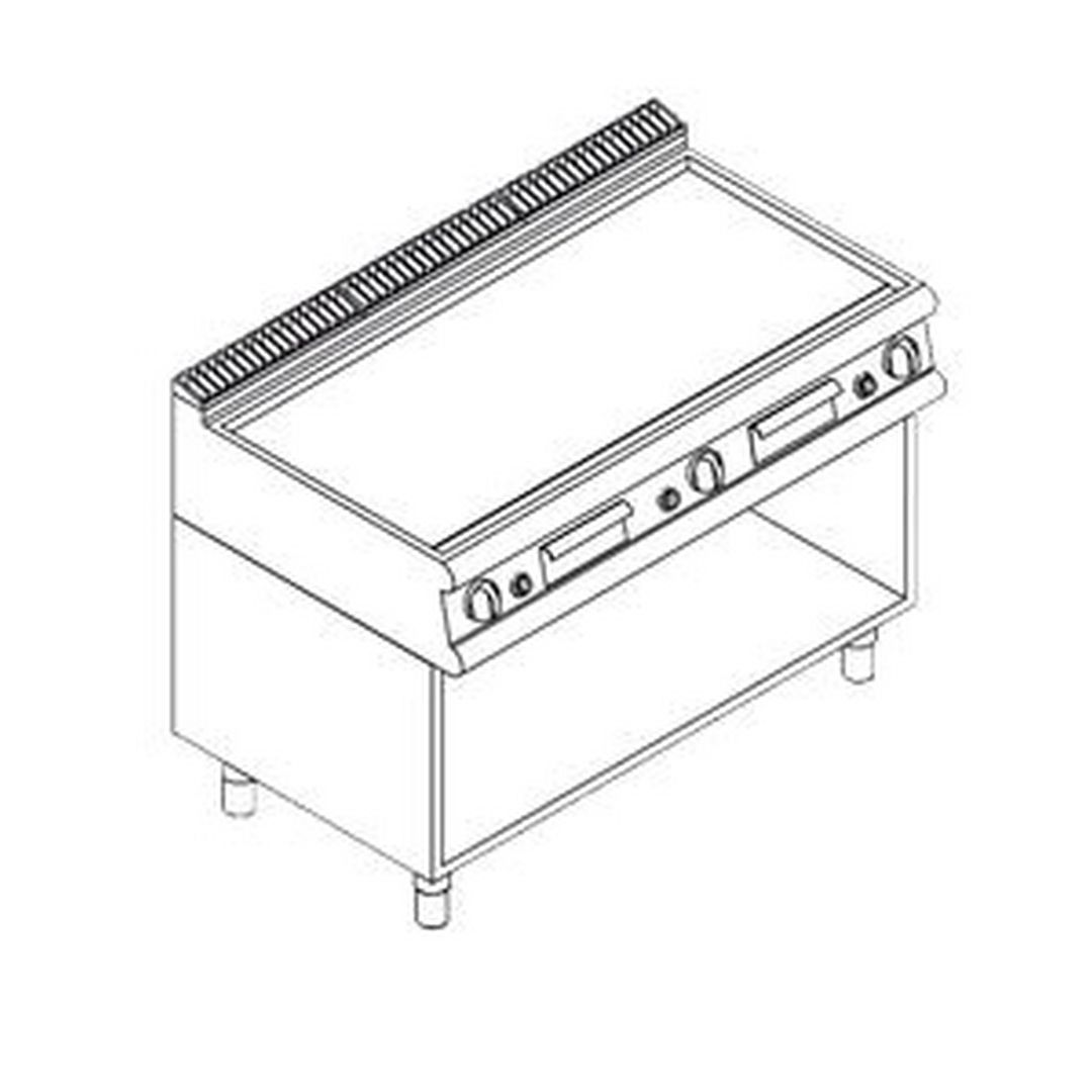 Поверхность жарочная газовая  Apach LFTG12057LOS
