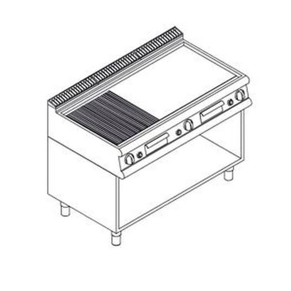 Поверхность жарочная газовая  Apach LFTG12257LROS