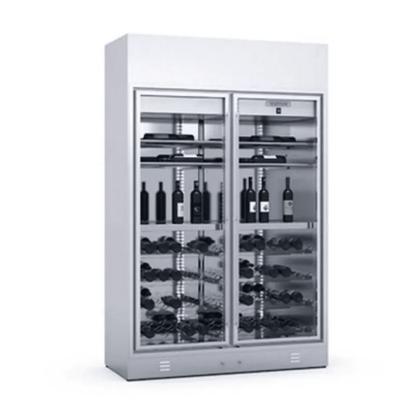 Шкаф винный Enofrigo WINE LIBRARY 2P WALL H260 P60 R серый