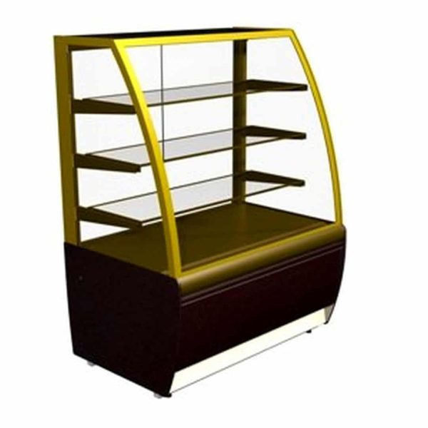 Витрина кондитерская Kayman K-ВК-900 Люкс Бронза