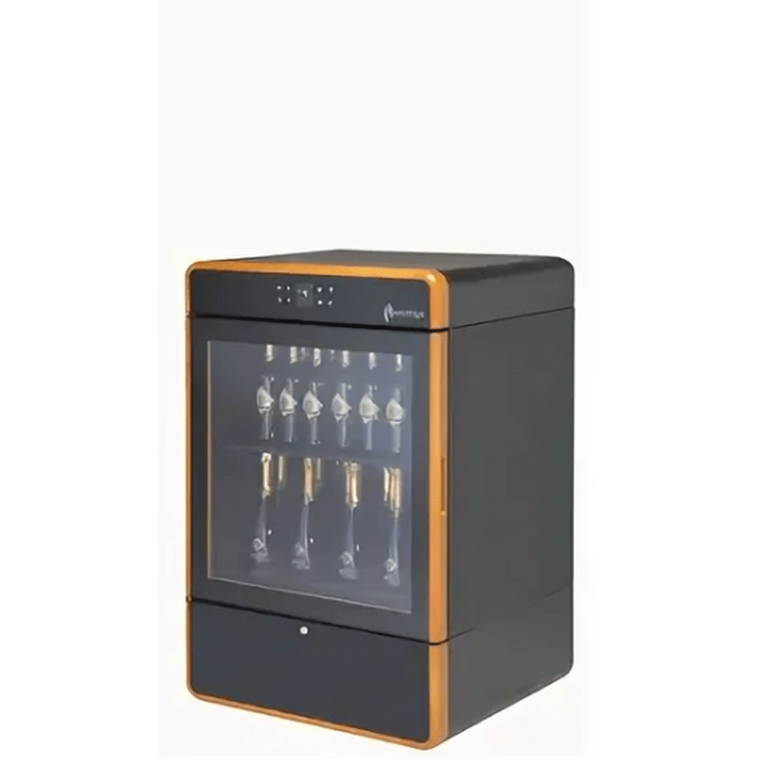 Шкаф винный стационарный Enofrigo IAM H1200 1P 1V RF ST Черный+СВ.ДЕРЕВО ЯЩИКИ