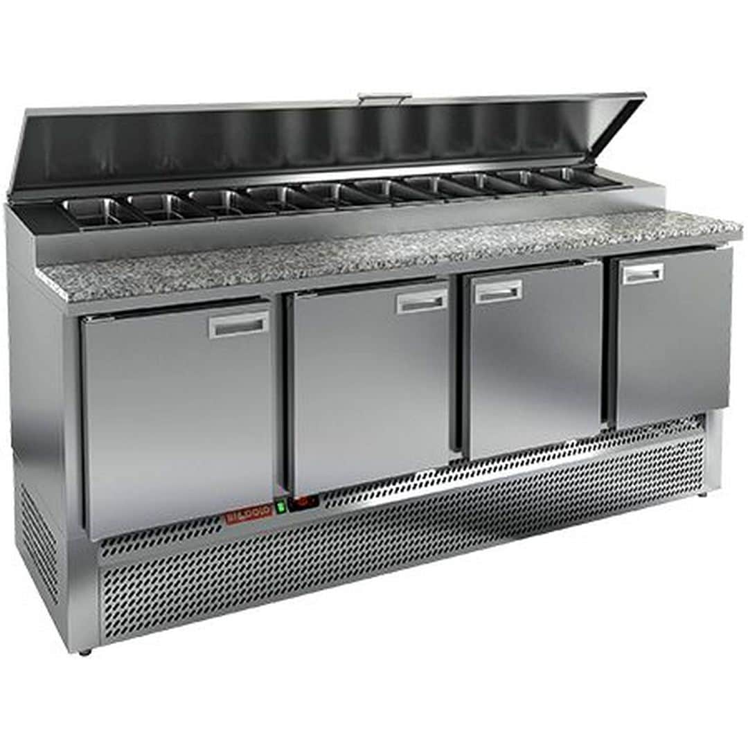 Стол для пиццы Hicold PZE1-1111GN (1/3) камень