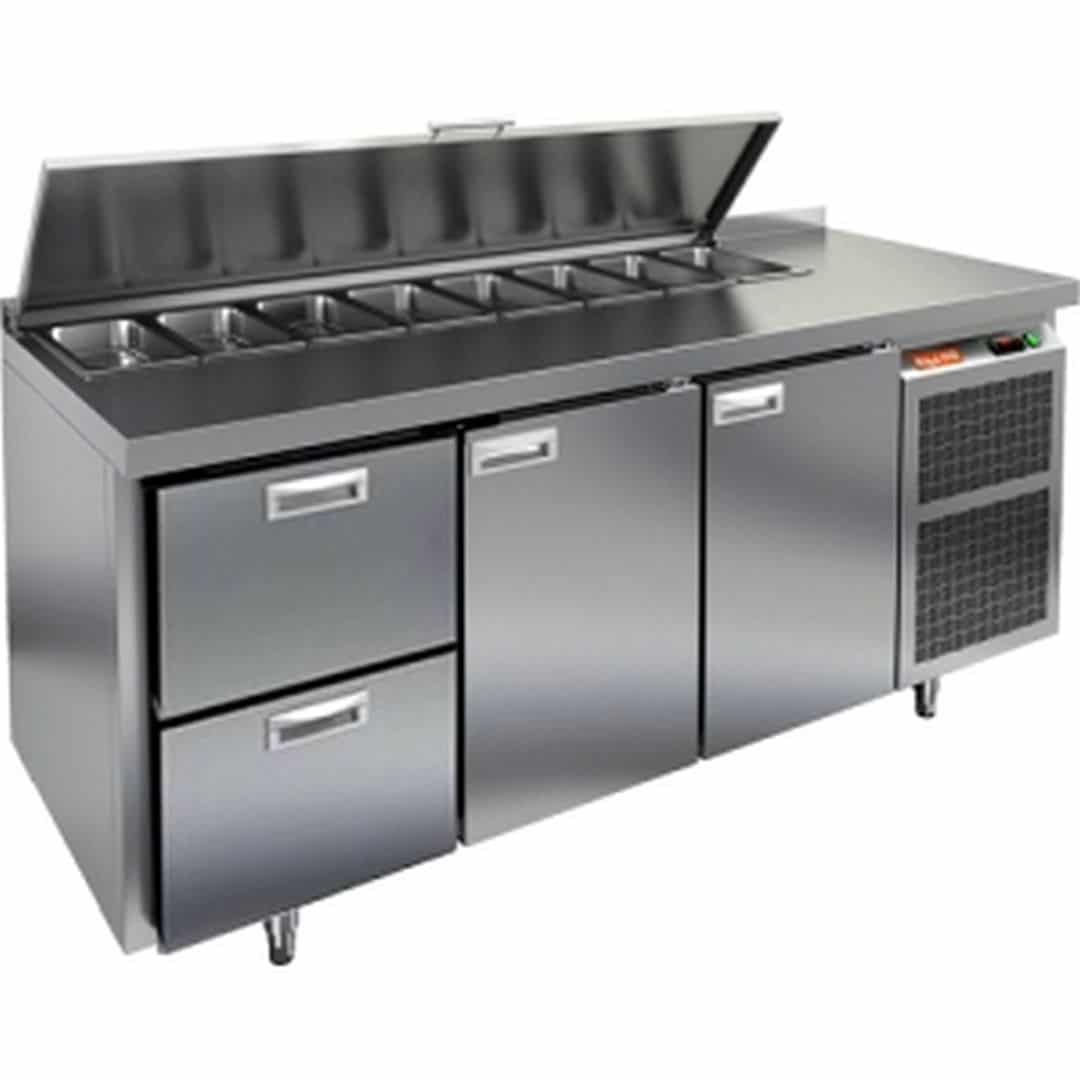 Стол для салатов Hicold SL1-211GN (1/3)