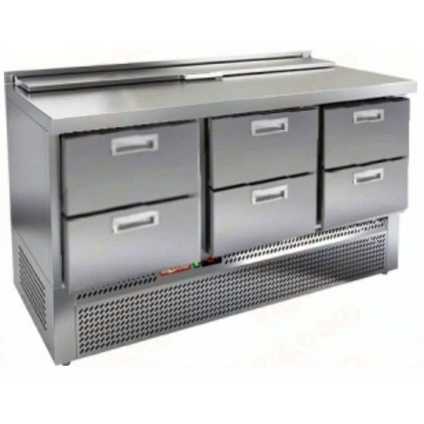 Стол для салатов Hicold SL1-222GN (1/3) без крышки