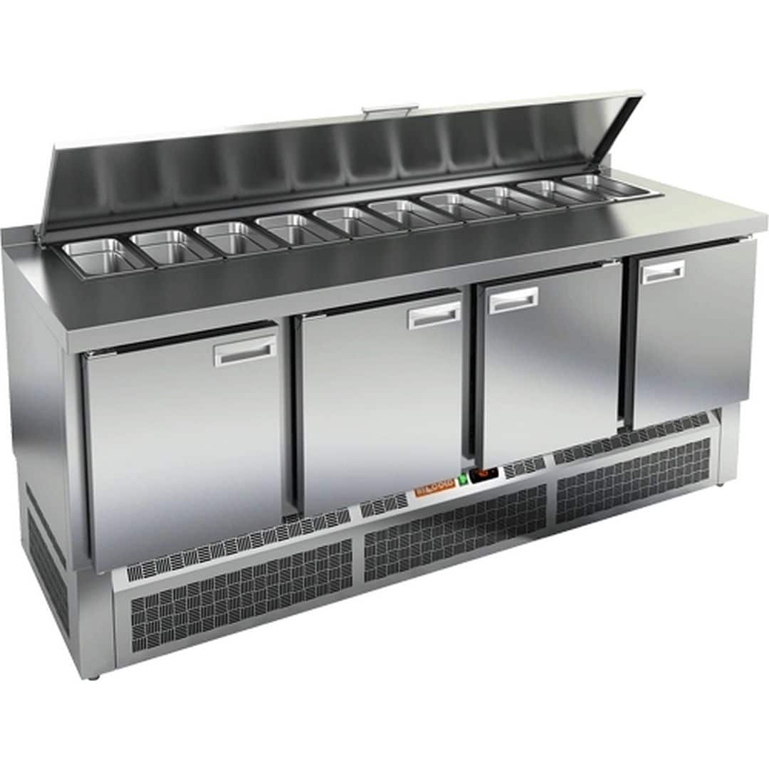 Стол для салатов Hicold SLE1-1111GN без крышки