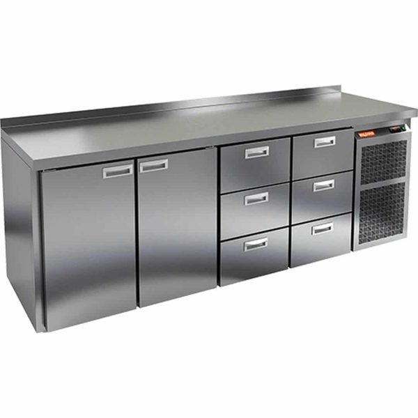 Стол с морозильным шкафом Hicold BN 1133 BR2 BT