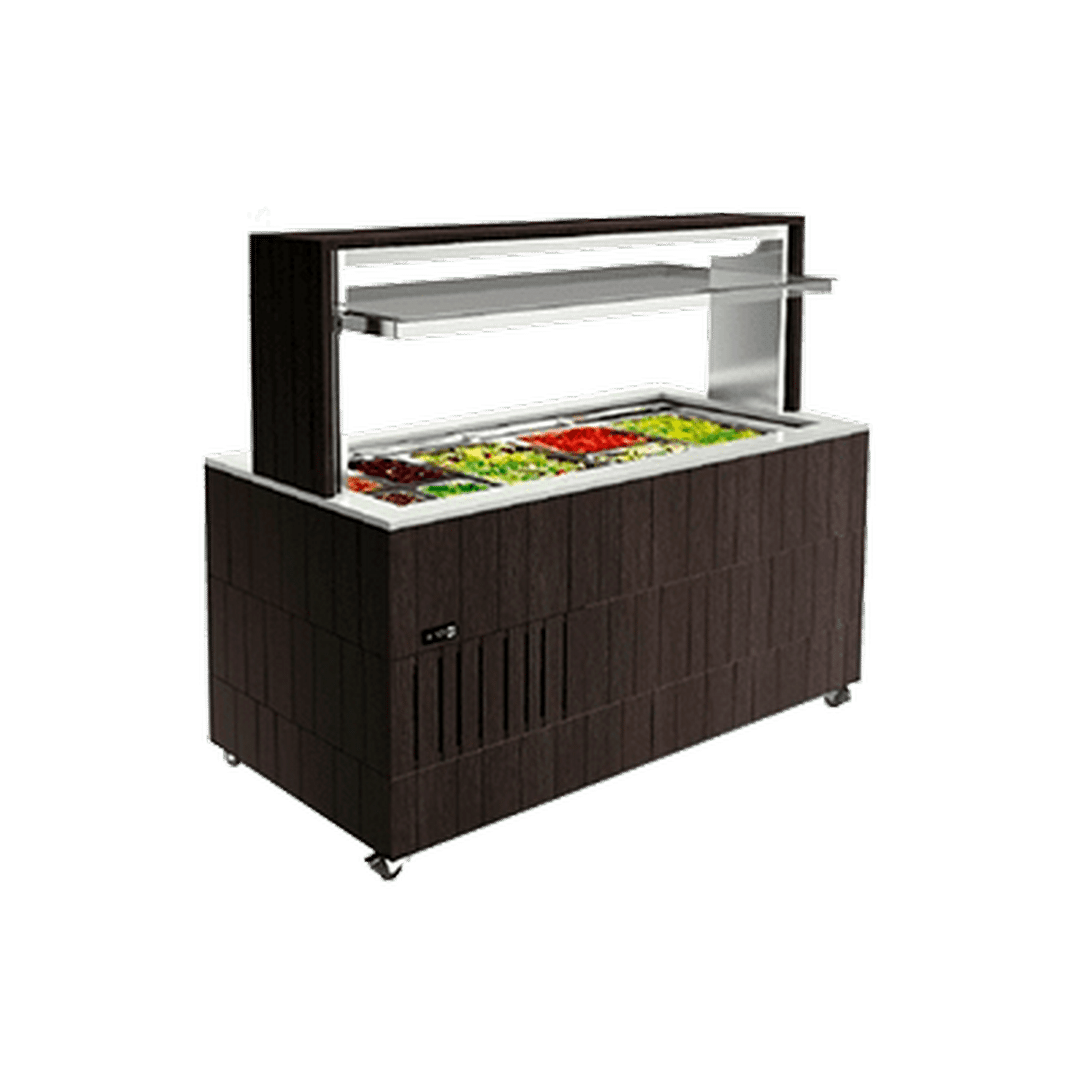 Стол шведский островной Enofrigo DOGE ISOLA RF VT 1400 СВЕТ.ДУБ