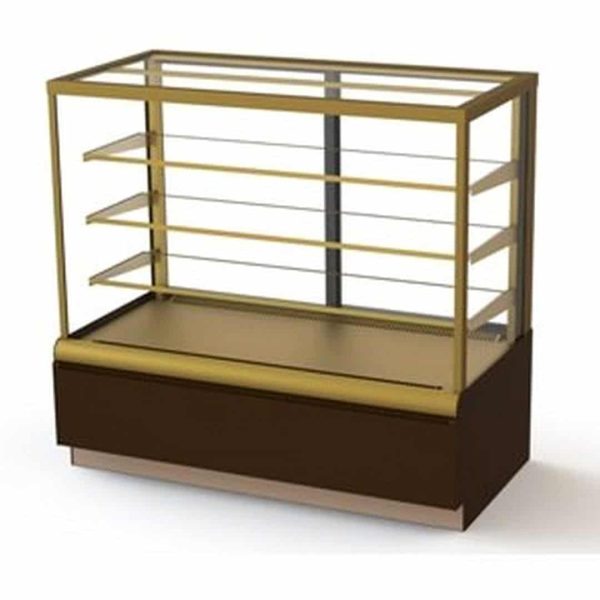 Витрина кондитерская Kayman K-ВК-900 Бронза, квадро