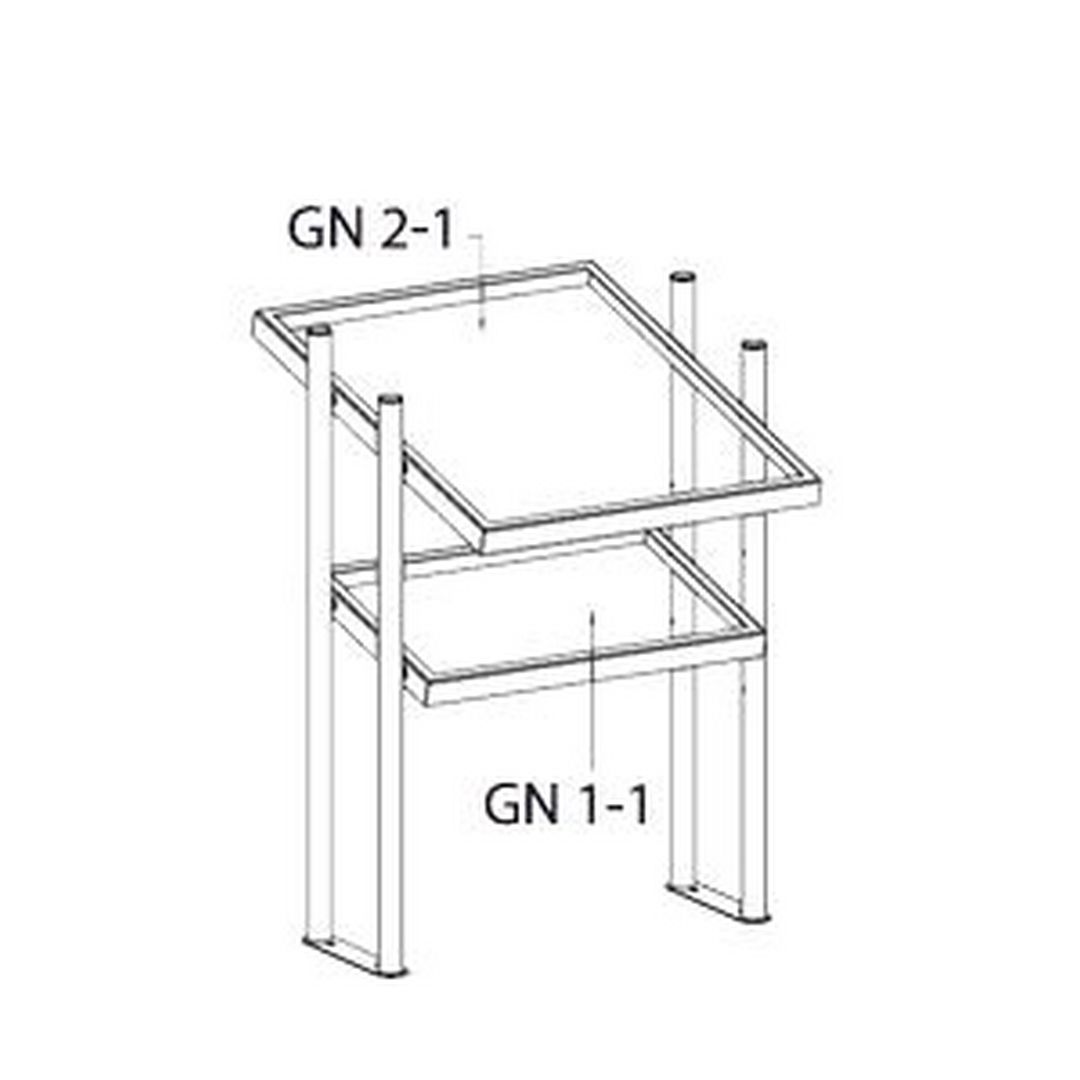 Диспенсер подносов Apach Chef Line LDT76T