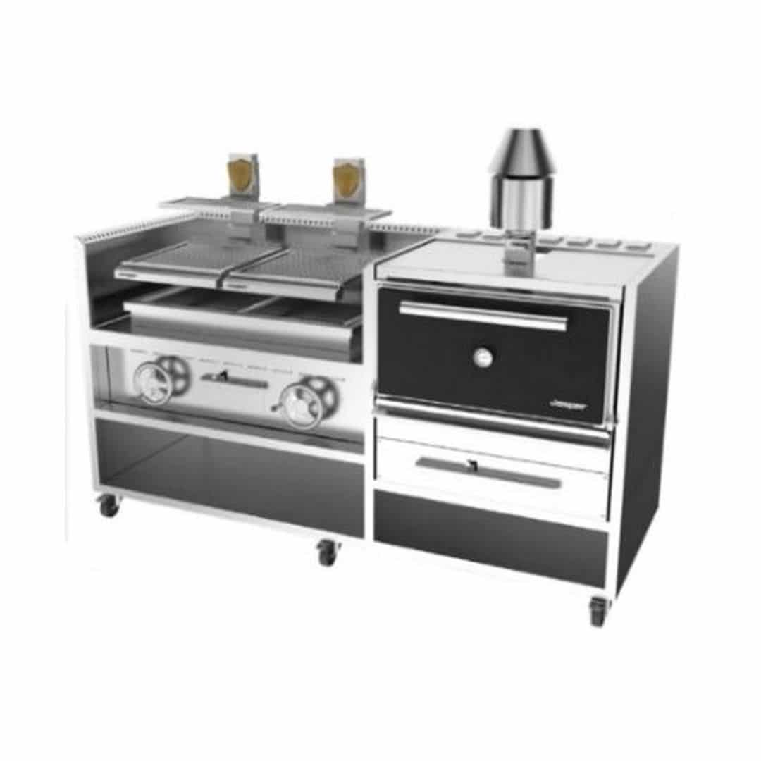 Гриль-печь JOSPER COMBO CVJ-050-2-HJX-45 (комбинированная)