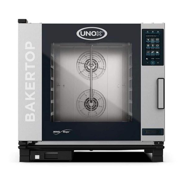 Пароконвектомат газовый UNOX XEBC-06EU-GPRM (левая дверь)