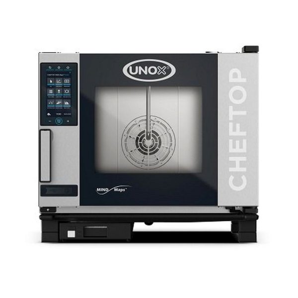 Пароконвектомат газовый UNOX XEVC-0511-GPLM (левая дверь)