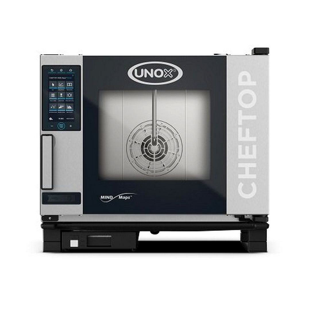 Пароконвектомат газовый UNOX XEVC-0511-GPLM (левая дверь)