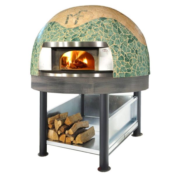 Печь дровяная Morello Forni LP110 CUPOLA MOSAICO