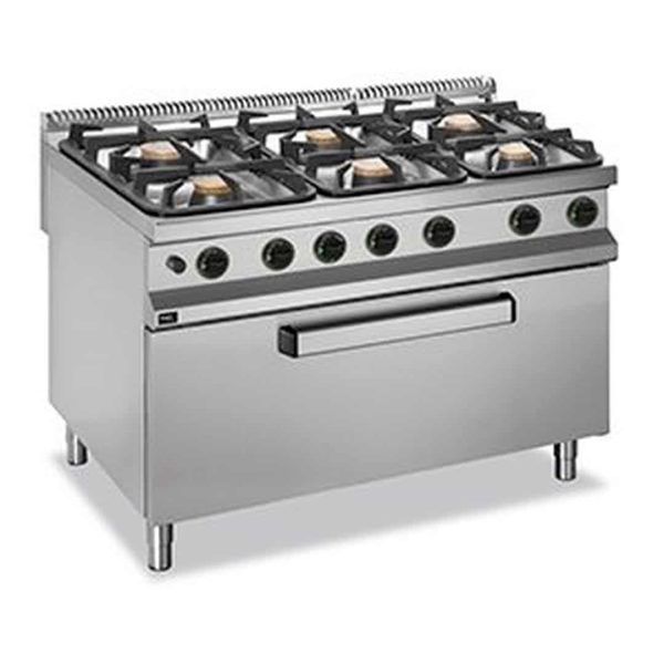 Плита 6-ти конфорочная Apach APRG-129FMG
