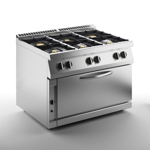 Плита газовая 6-ти конфорочная  APACH  SLRRG127FG