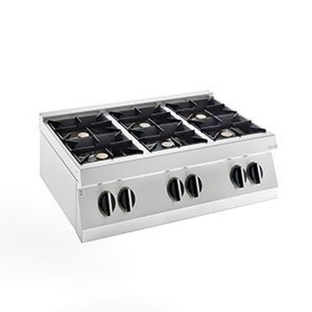 Плита газовая 6-ти конфорочная APACH  SLRRG129
