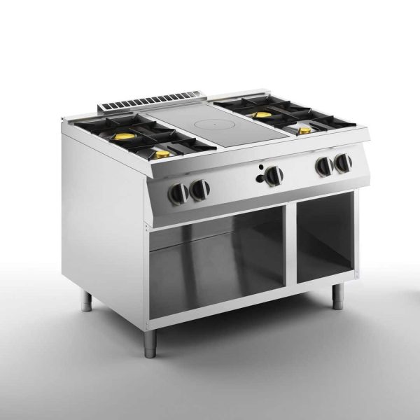 Плита газовая  APACH SLRSTG127R4OS (со сплошной поверхностью)