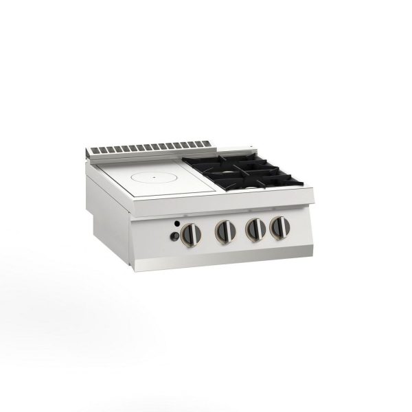 Плита газовая  APACH SLRSTG87R2DX (со сплошной поверхностью)