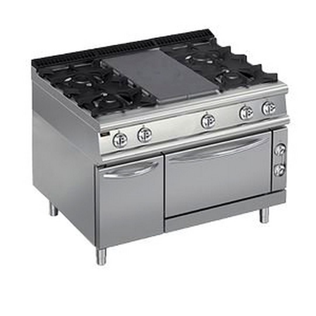 Плита со сплошной поверхностью газовая Apach LRSTG127R4FE
