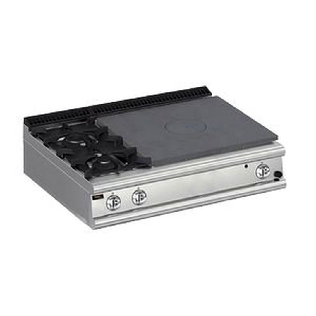 Плита со сплошной поверхностью газовая  Apach  LRSTG129R2