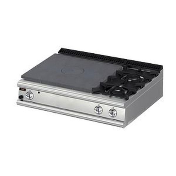 Плита со сплошной поверхностью газовая  Apach  LRSTG129R2DX