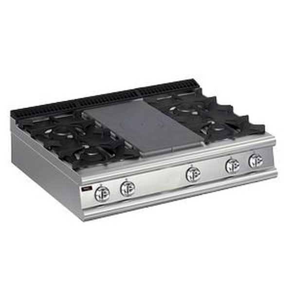 Плита со сплошной поверхностью газовая  Apach  LRSTG129R4