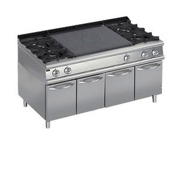 Плита со сплошной поверхностью газовая  Apach  LRSTG167R4CS