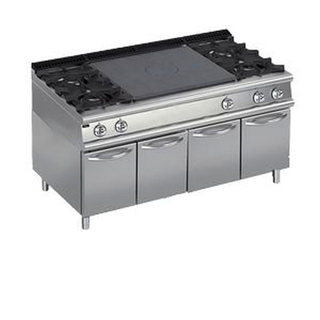 Плита со сплошной поверхностью газовая  Apach  LRSTG167R4CS