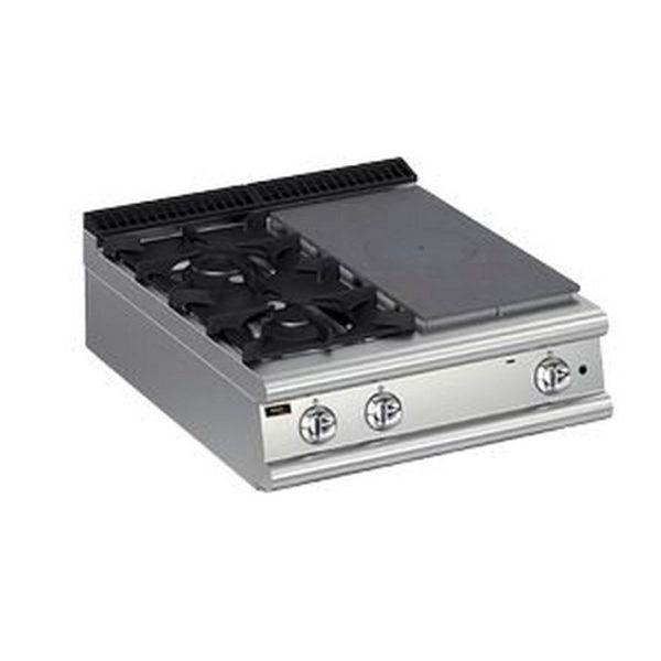Плита со сплошной поверхностью газовая  Apach  LRSTG89R2SX