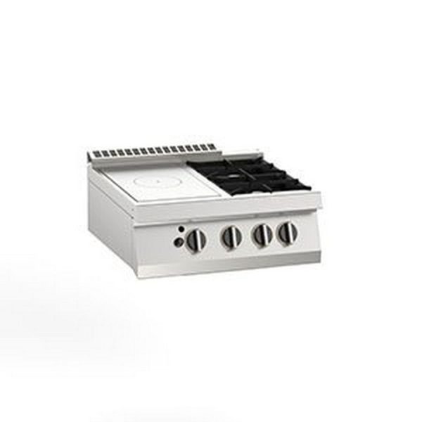 Плита со сплошной поверхностью газовая APACH  SLRSTG89R2DX