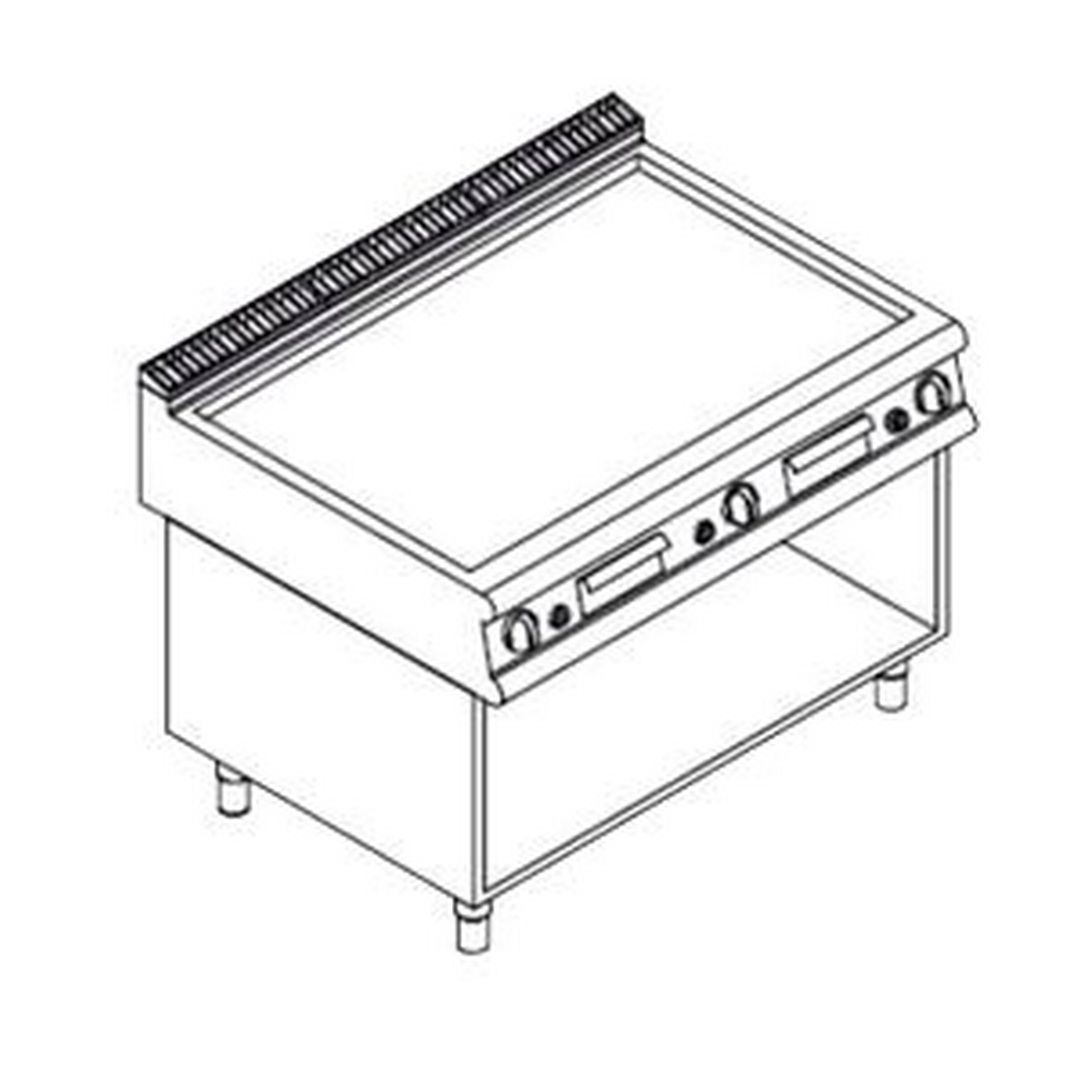 Поверхность жарочная   Apach  LFTE129LOS