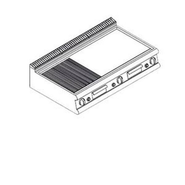 Поверхность жарочная газовая  Apach LFTG127CLRT