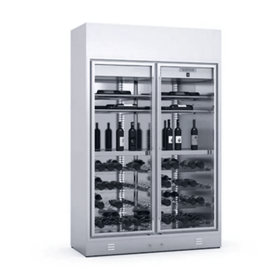 Шкаф винный Enofrigo WINE LIBRARY 2P WALL H260 P60 R серый