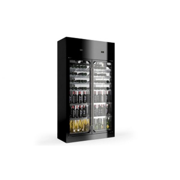 Шкаф винный Enofrigo WINE LIBRARY 2P ISLAND H260 P60 R серый