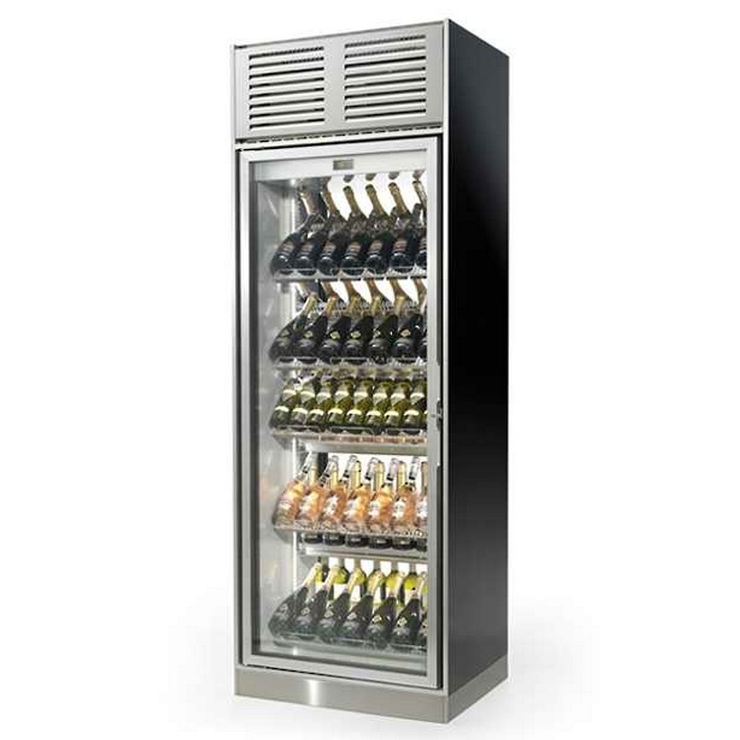 Шкаф винный Enofrigo ENOGALAX H2400 серый