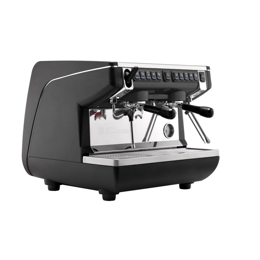 Кофемашина APPIA LIFE COMPACT 2GR V 167631 Черный ВГ Экономайзер