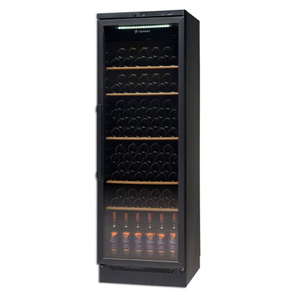 Шкаф винный вентилируемый VKG 581 BLACK металлический