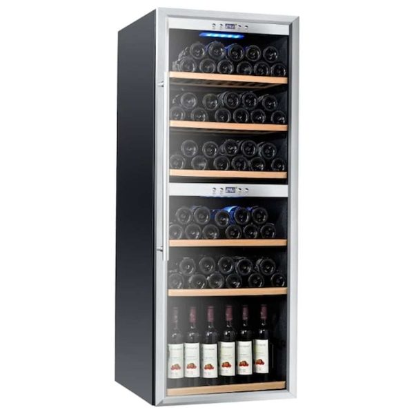 Шкаф винный вентилируемый SOMMELIER 302 металлический Черный