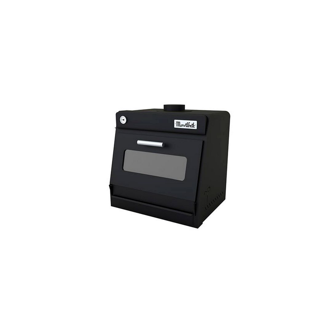 Печь угольная MOVILFRIT BR-45 BLACK (с регулятором потока воздуха)