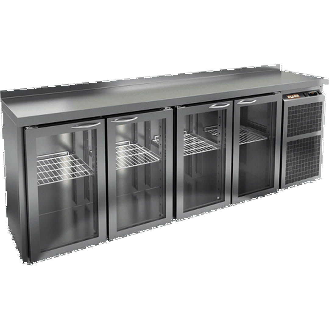 Стол охлаждаемый Hicold BNG 1111 BR2 HT с стекл.двер.
