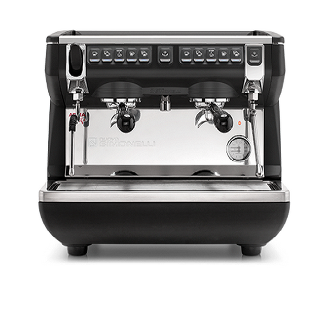 Кофемашина Nuova Simonelli Appia Life 2Gr S Черная ВГ Экономайзер Полуавтомат